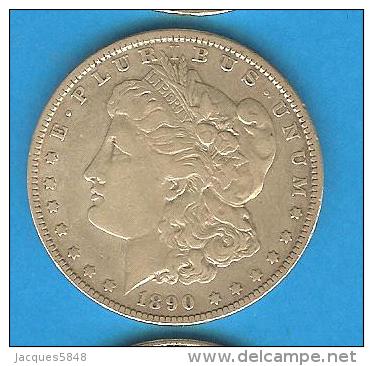 Monnaies ) USA - Amérique - One Dollar - Un Dollar - Morgan 1890 - Amérique Centrale