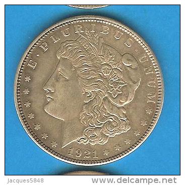 Monnaies ) USA - Amérique - One Dollar - Un Dollar - Morgan 1921 - Centraal-Amerika