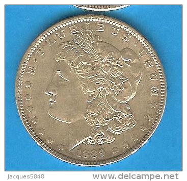 Monnaies ) USA - Amérique - One Dollar - Un Dollar - Morgan 1889 - Zentralamerika