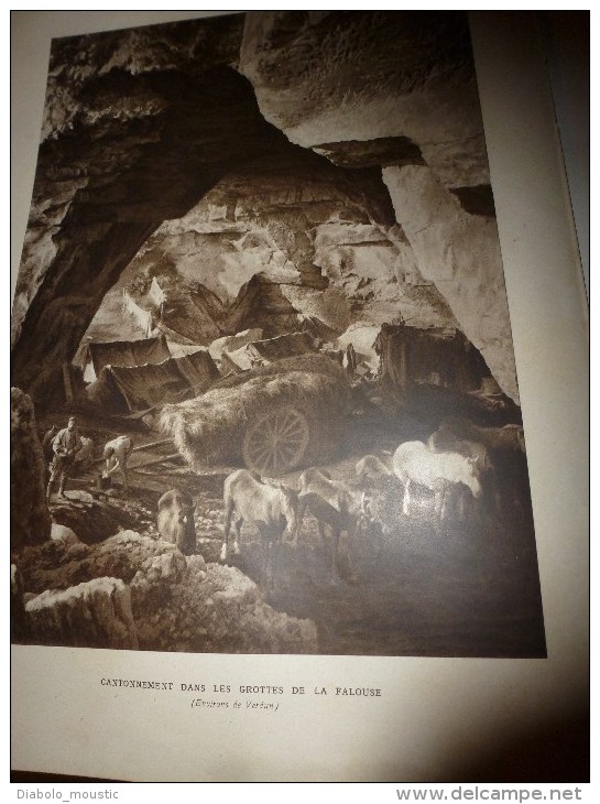 1917: Alphonse XIII;Texte LOTI;Front italien Cucco,Santo;Florence;Croquis FLAMENG;Russie;Exploit marins HYACINTHE-YVONNE