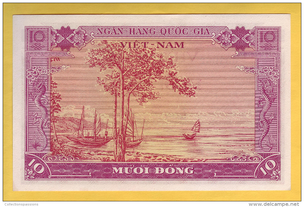 VIET NAM - Billet De 10 Dong. 1955. Pick: 3a. NEUF - Vietnam