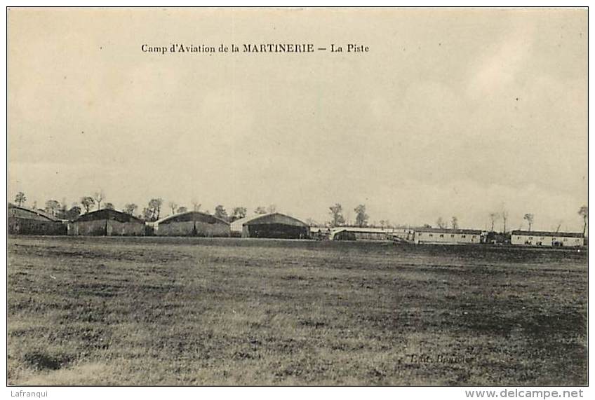 Ref D153- Camp D Aviation De La Martinerie - La Piste - Chateauroux - Indre  - Carte Bon Etat - - Aerodrome