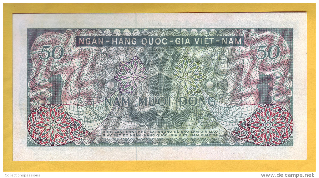 VIET NAM - Billet De 50 Dong. 1969. Pick: 25a. NEUF - Viêt-Nam