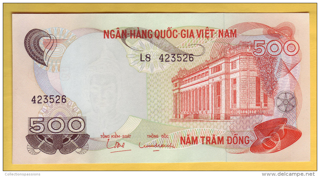 VIET NAM - Billet De 500 Dong. 1970. Pick: 28a. NEUF - Vietnam