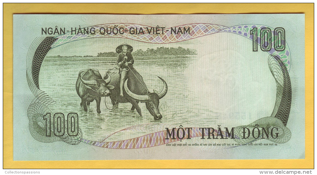 VIET NAM - Billet De 100 Dong. 1972. Pick: 31a. NEUF - Vietnam