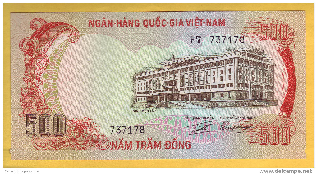 VIET NAM - Billet De 500 Dong. 1972. Pick: 33a. NEUF - Vietnam