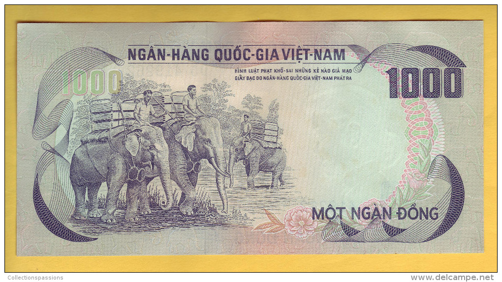 VIET NAM - Billet De 1000 Dong. 1972. Pick: 34a. NEUF - Vietnam