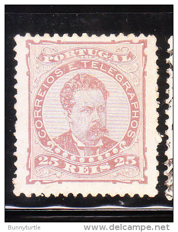 Portugal 1882-87 King Luiz 25r Mint - Ongebruikt