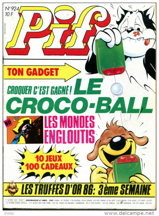 Pif Gadget N°924 - Pif Gadget