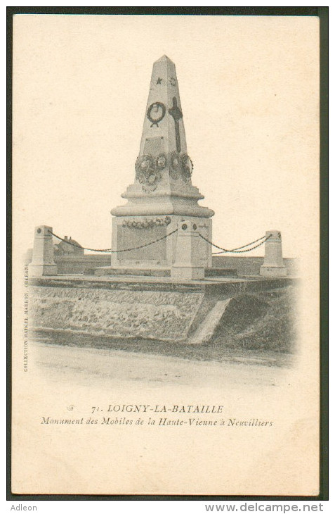 LOIGNY-LA-BATAILLE - Monument Des Mobiles De La Haute-Vienne à Neuvilliers - Loigny