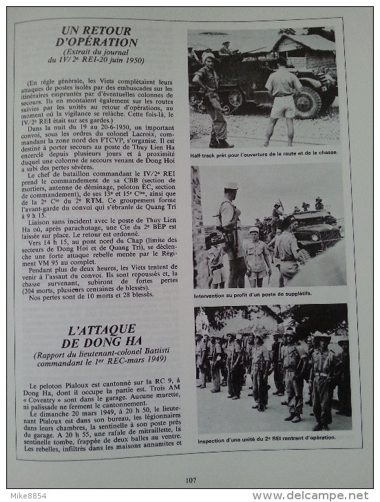 219   L'EPOPEE MODERNE DE LA LEGION 1940/1976  Combats Pour L'honneur Et La Légende  Guerres D'Algérie D'Indochine - Geschichte