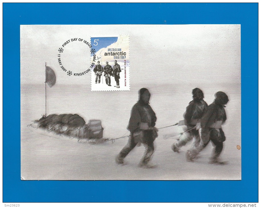 AAT 2001 , Australasian Antarctic Expedition Mi.Nr. 128 , Maximum Card - First Day Of Issue 17.May 2001 - Cartoline Maximum