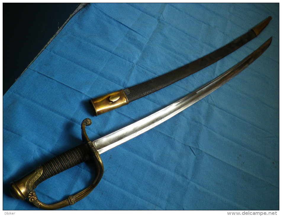 Sabre D´Officier D´infanterie Modele 1821 - Armes Blanches