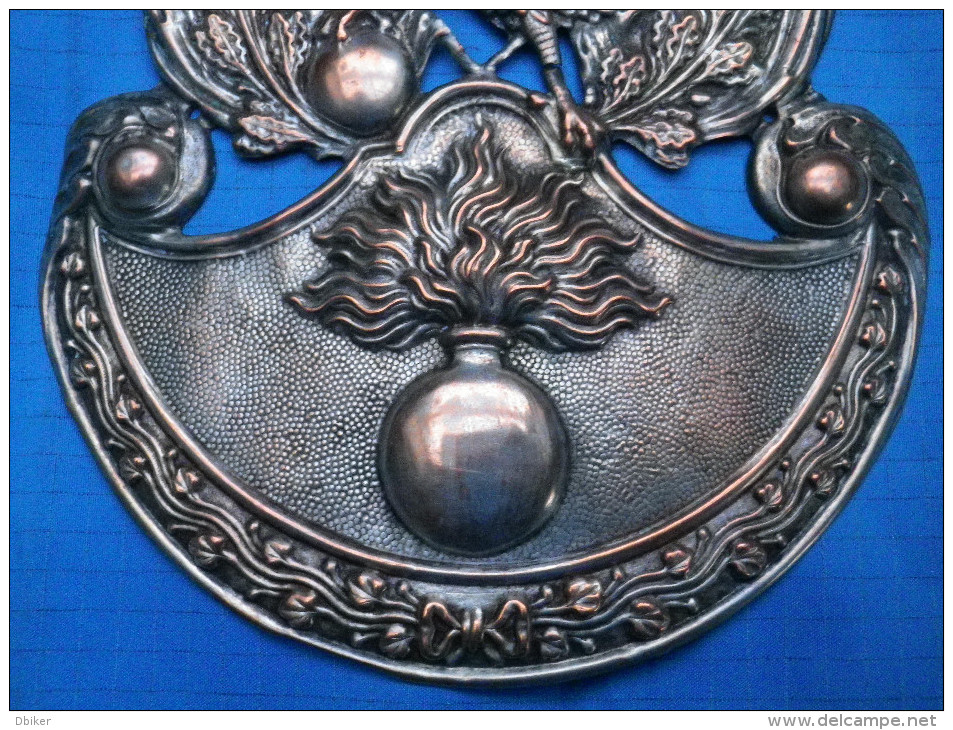 Plaque De Shako Louis Philippe - Casques & Coiffures