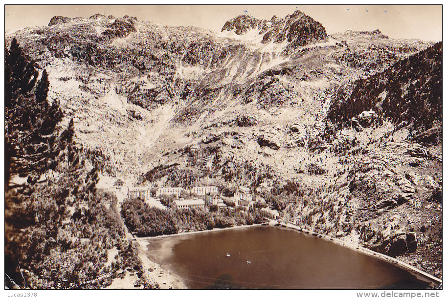 BALNEARIO DE PANTICOSA (1.636 M) (ESPANA) VISTA GENERAL Y LAGO  INVIERNO - Huesca