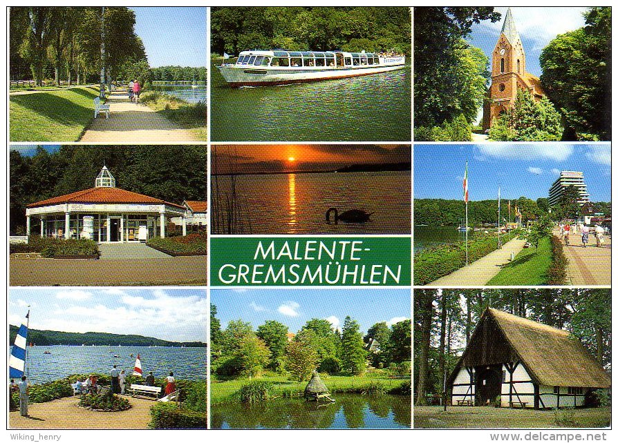 Malente Gremsmühlen - Mehrbildkarte 2 - Malente-Gremsmuehlen