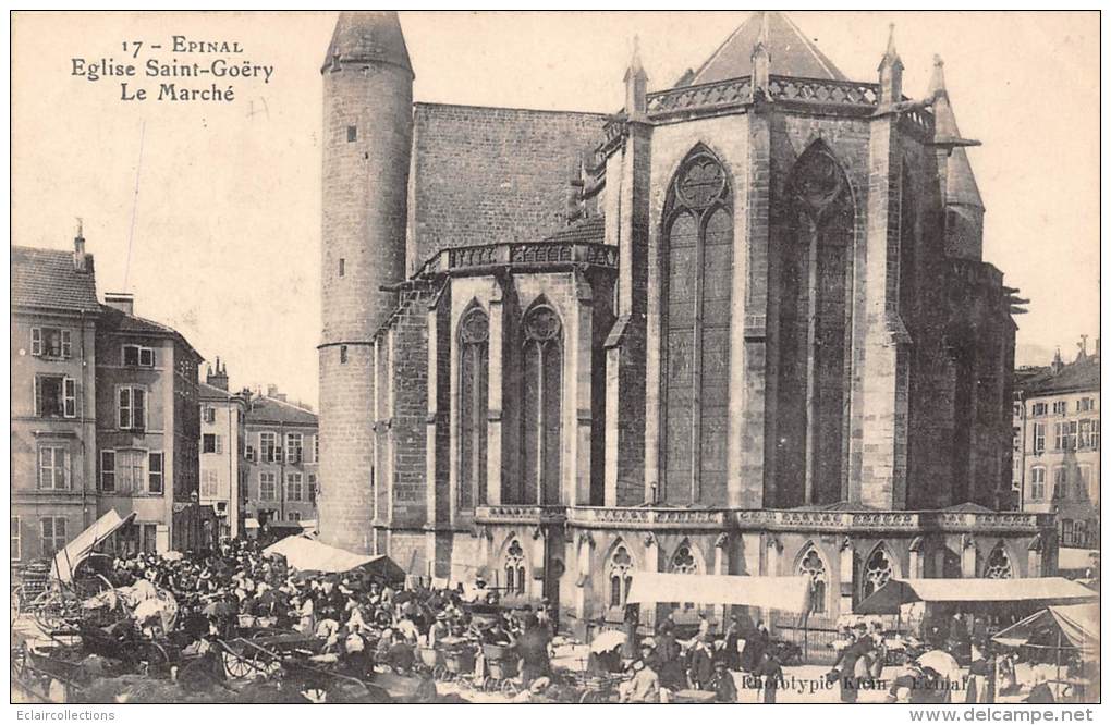 Epinal   88     Le Marché - Epinal