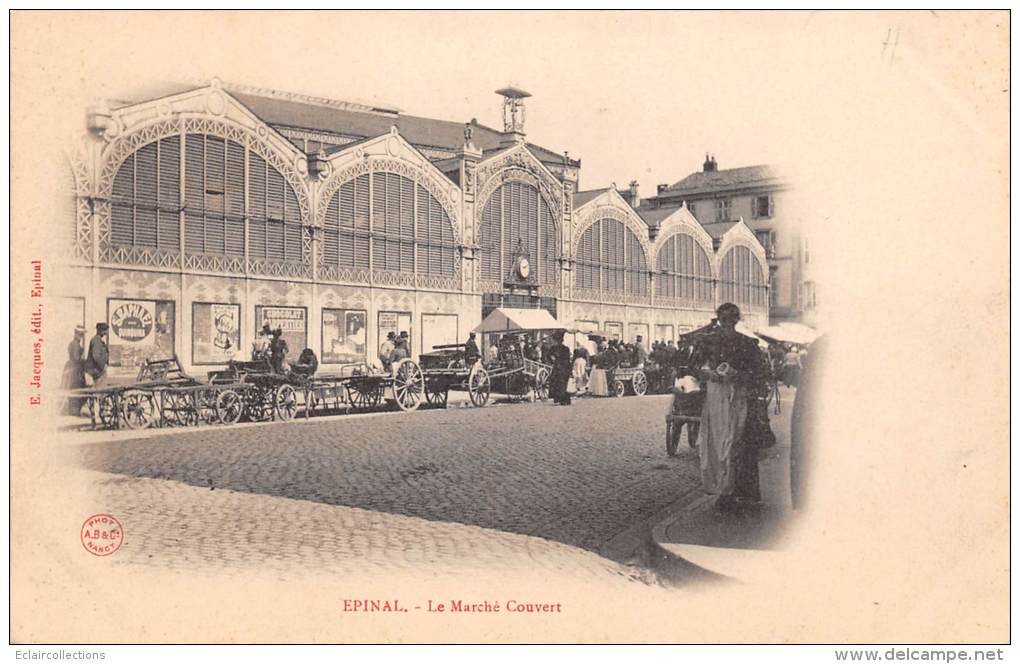 Epinal   88     Le Marché  Couvert - Epinal