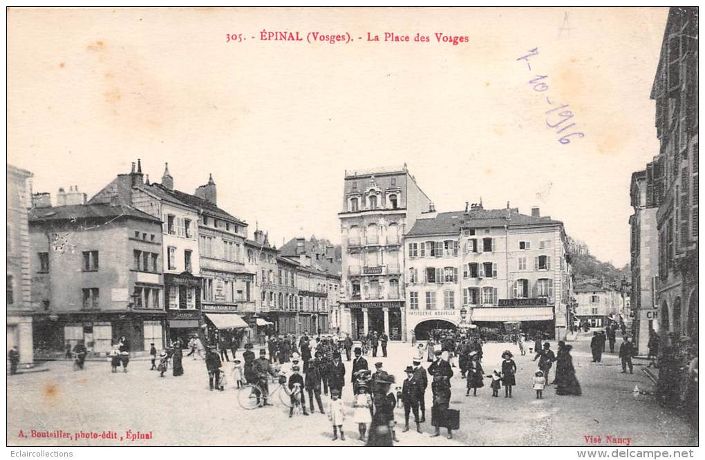 Epinal   88     La Place Des Vosges - Epinal