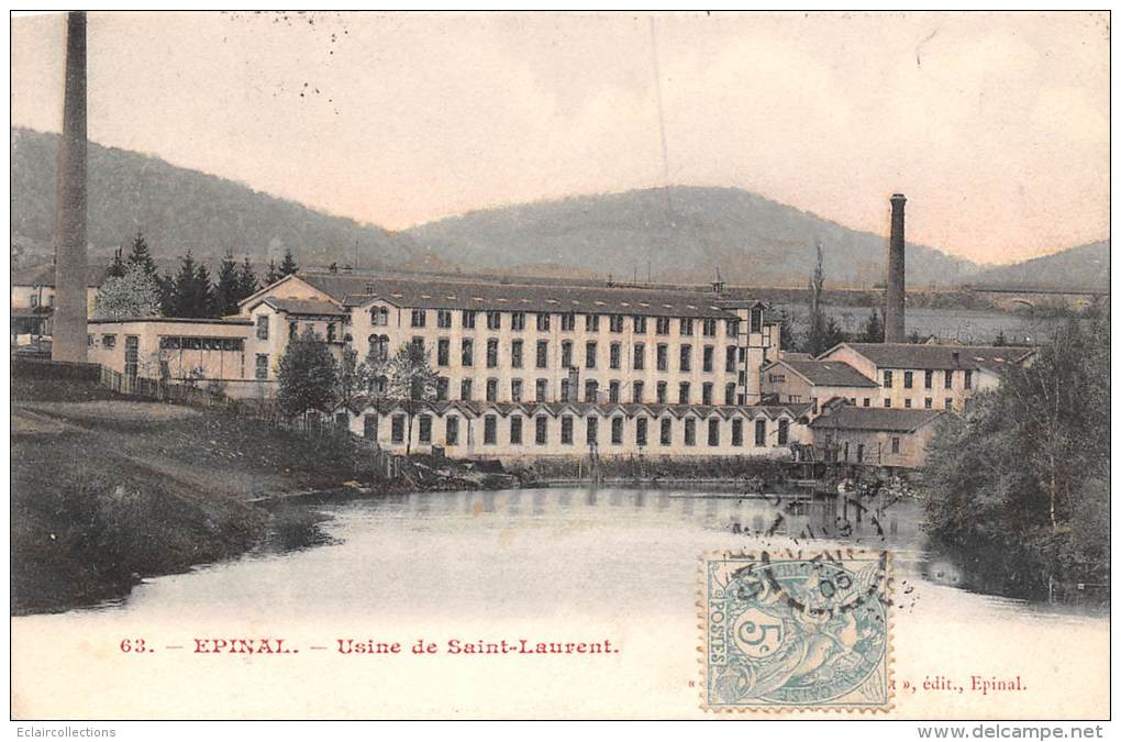 Epinal   88      Usine De St Laurent - Epinal