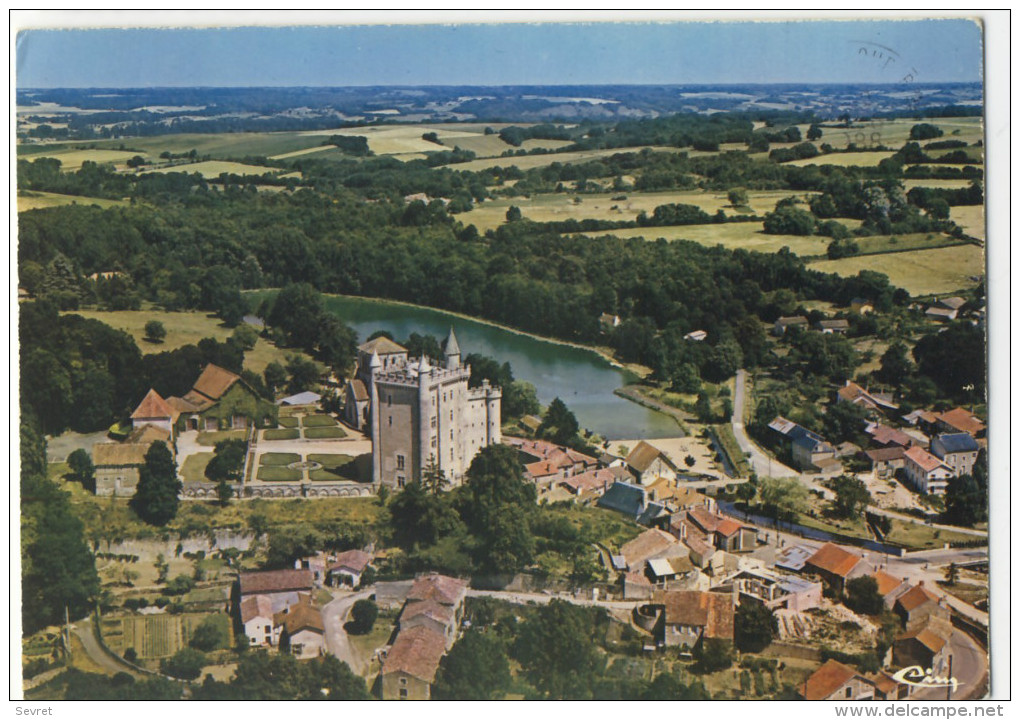 MORTHEMER   . Vue Générale Aérienne.  CPM . Pas Courante. - Autres & Non Classés