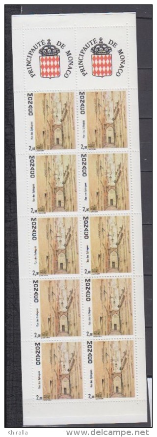 MONACO    1989       N°    C3        COTE    11 € 50 - Markenheftchen