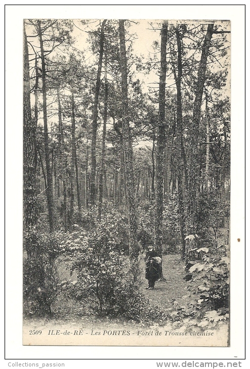 Cp, 17, Ile De Ré - Les Portes, Forêt De Trousse Chemise - Ile De Ré