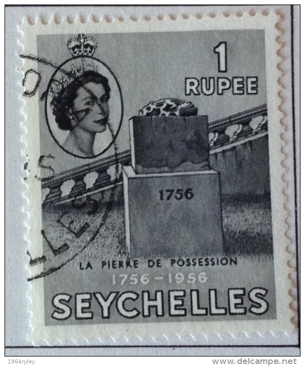 Seychelles Used (0) 1956 Sc 191/192 - Seychelles (...-1976)