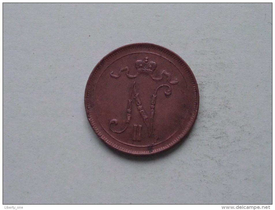 1916 - 10 Penniä / KM 14 ( Uncleaned / For Grade, Please See Photo ) ! - Finlande