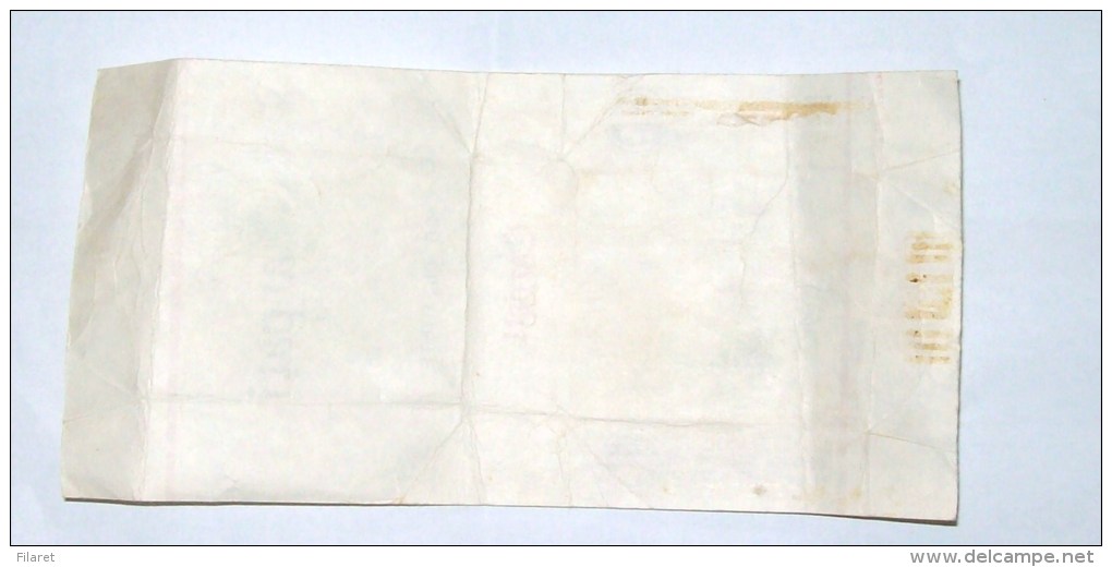 ROMANIA-CARPATI  PAPER,COMUNIST  PERIOD,1971 YEARS - Sigarettenkokers (leeg)