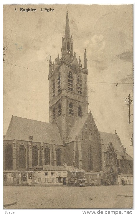 Enghien.  -   L'Eglise;   1926 Naar Mons - Edingen