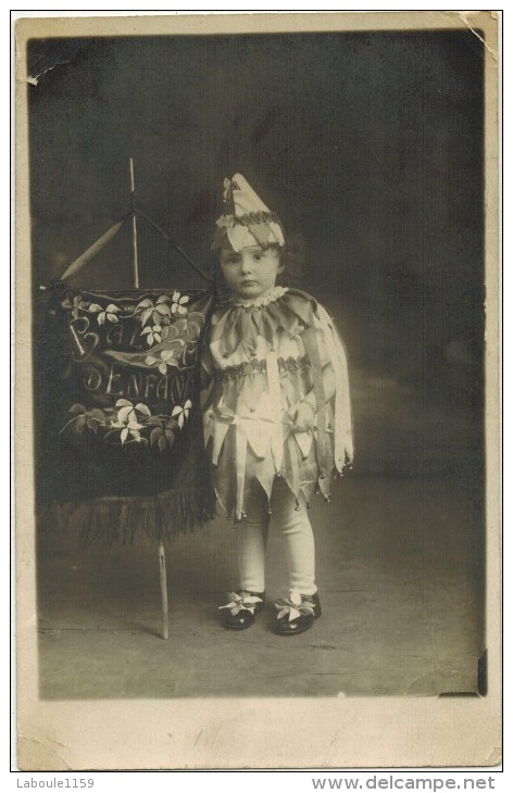 FANTAISIE ENFANTS LITTLE GIRL BOY MAEDCHEN Ed Plion : " Enfant Etandard Bal D´Enfant " Pierrot Colombine Cirque Arlequin - Other & Unclassified