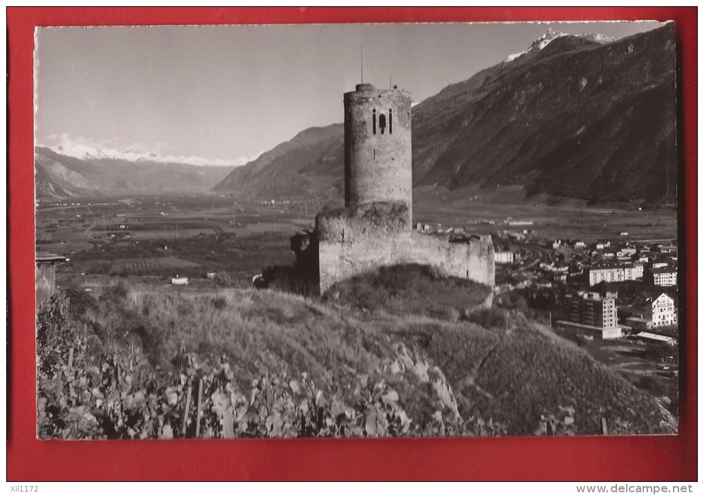 TVS2-04 Martigny Tour De La Bâtiaz Et Plaine Du Rhône. Non Circulé. Darbellay - Martigny