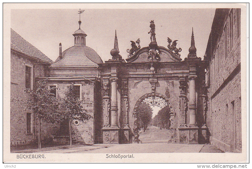 AK Bückeburg - Schloßportal (10733) - Bueckeburg