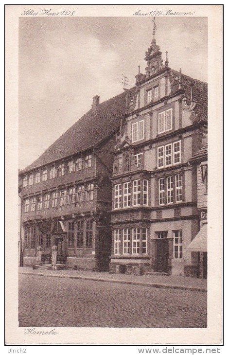 AK Hameln - Altes Haus 1558 - Anno 1589 Museum (10739) - Hameln (Pyrmont)