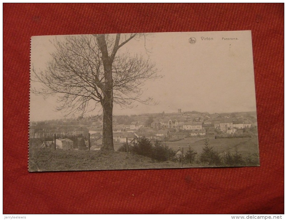 VIRTON  -  Panorama   -  1919  -  (2 Scans) - Virton