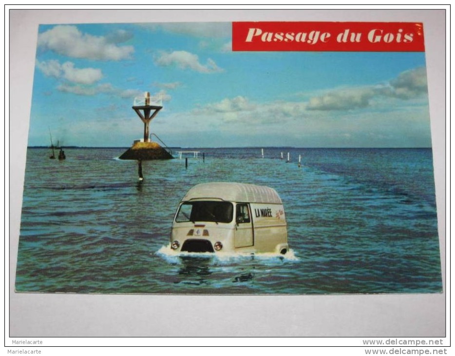Rerf 15    Ile De Noirmoutier Le Passage Du Gois ( Estafette   ! - Trucks, Vans &  Lorries