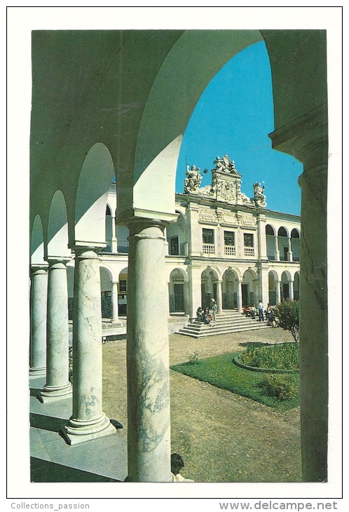 Cp, Portugal, Evora, Ancienne Université, Façade Et Cloître - Evora