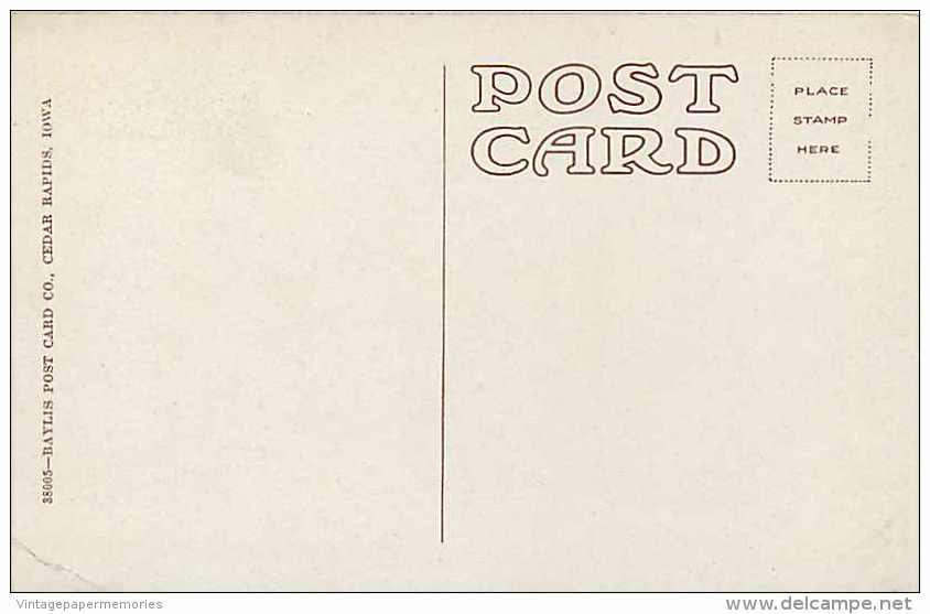 228403-Iowa, Cedar Rapids, Security Bank Building, Baylis Post Card Co No 38005 - Cedar Rapids