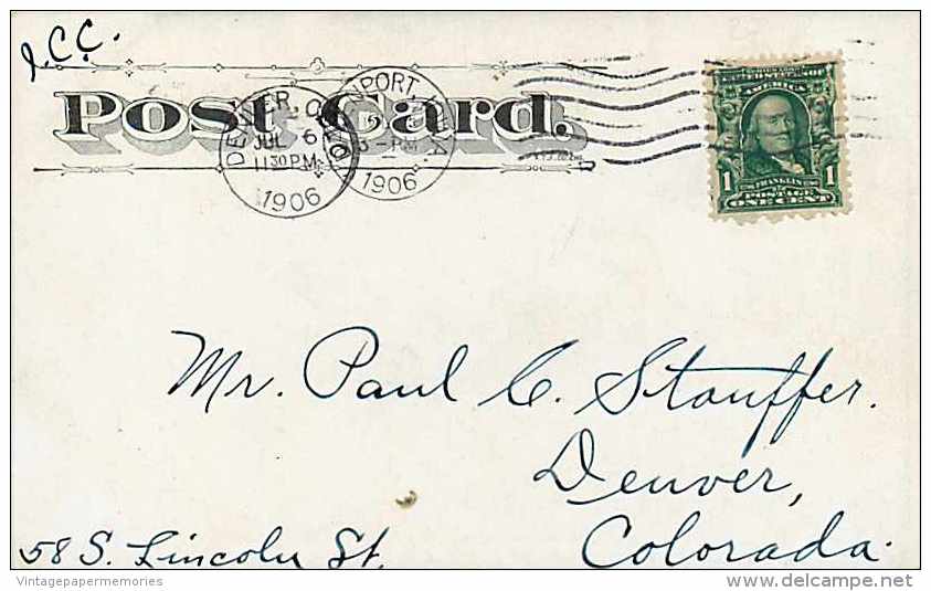 228413-Iowa, Davenport, Outing Club, 1906 PM, M Montgomery - Davenport