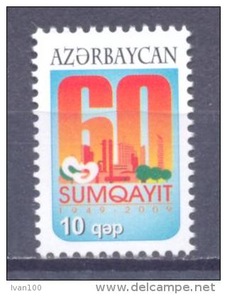 2009. Azerbaijan, 60y Of Sumgait, 1v, Mint/** - Azerbaïjan