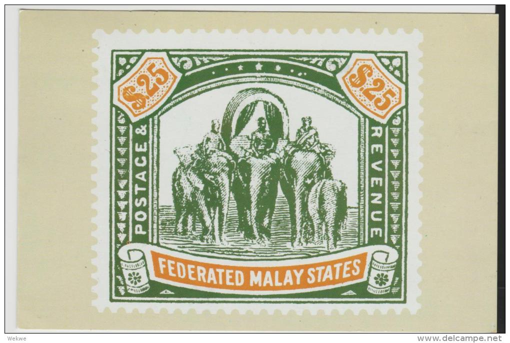 Mly020/  MALAYSIA - Stamp Show At Kuala Lumpur 1979,postcard 1 - Malaysia (1964-...)