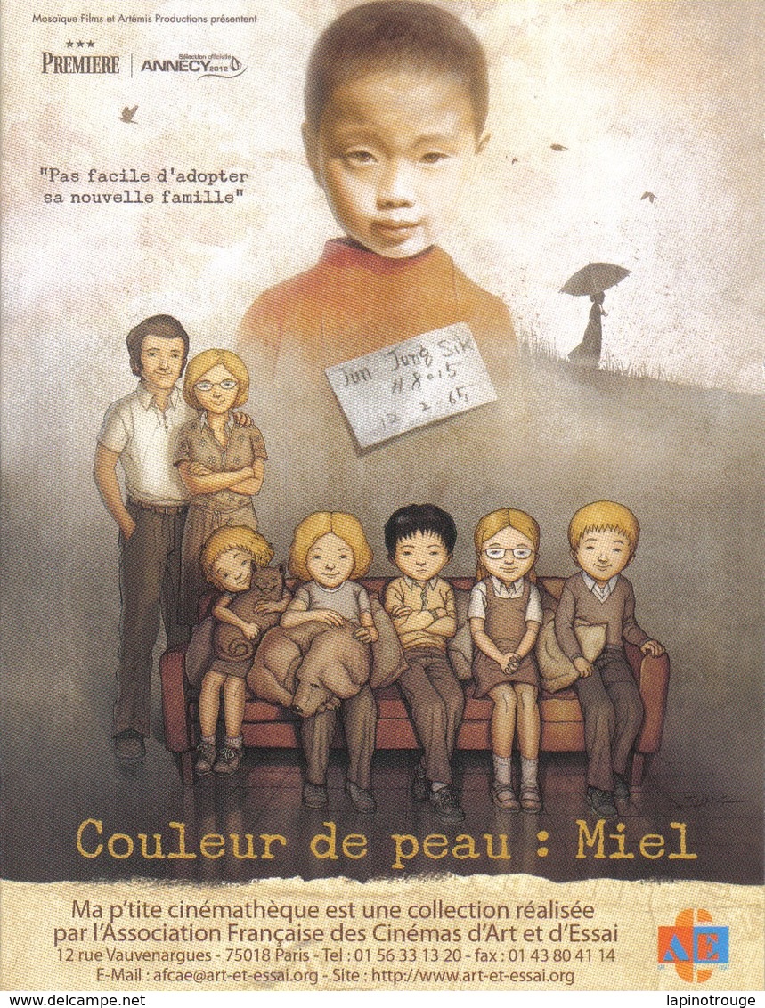 Dossier De Presse Couleur De Peau: Miel Par JUNG 2012 - Dossiers De Presse