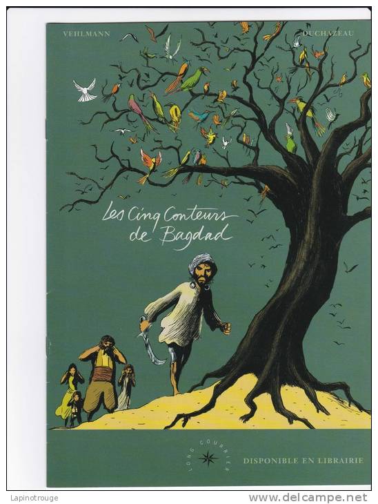 Dossier De Presse DUCHAZEAU VEHLMANN Les Cinq Conteurs De Bagdad Le Lombard 2006 - Presseunterlagen