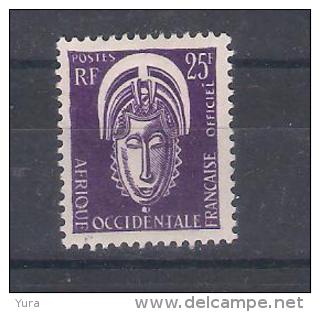 A.O.F.  Y/T  Nr Taxe 6*  Masque (a6p14) - Unused Stamps