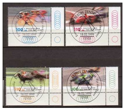 BRD , 1999 , Mi.Nr. 2031 - 2034 O / Used Eckrand , Ersttagsstempel - Used Stamps