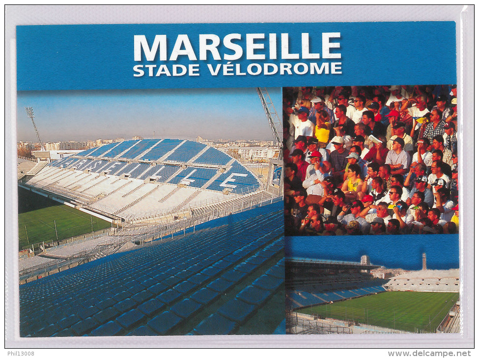 Carte Postale Olympique De Marseille - OM :  Stade Vélodrome (5) - Football