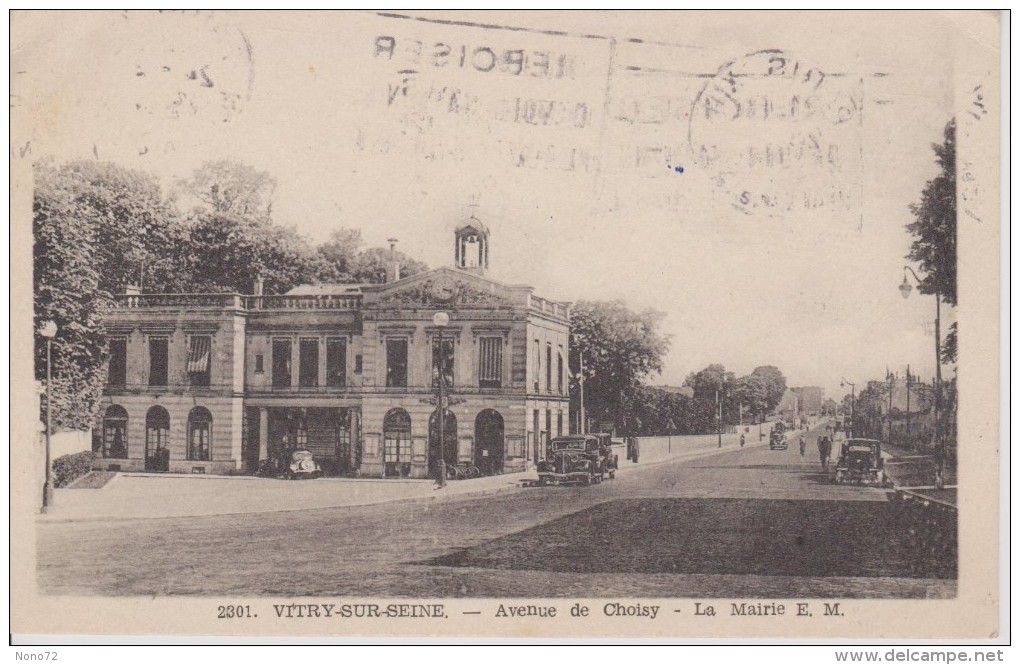 Vitry Sur Seine  Avenue De Choisy  La Mairie - Vitry Sur Seine