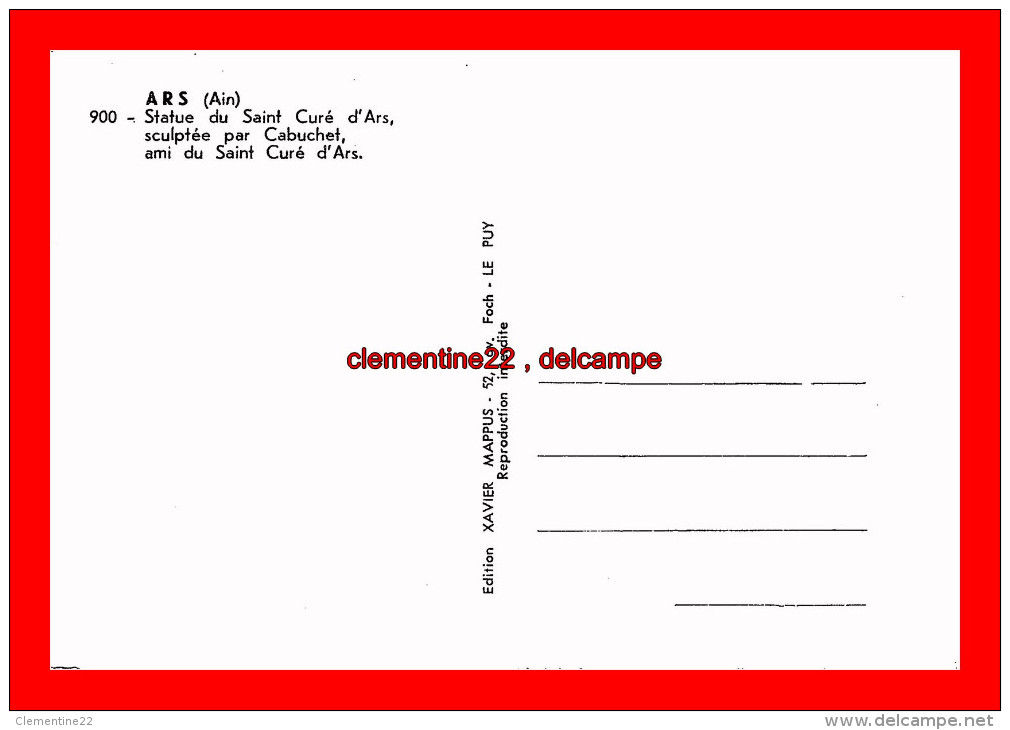 Cpsm 01 ,  Ars  ,  (  Scan Recto Et Verso ) - Ars-sur-Formans