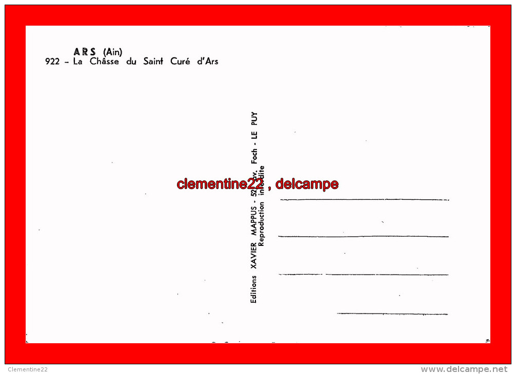 Cpsm 01 ,  Ars  ,  (  Scan Recto Et Verso ) - Ars-sur-Formans